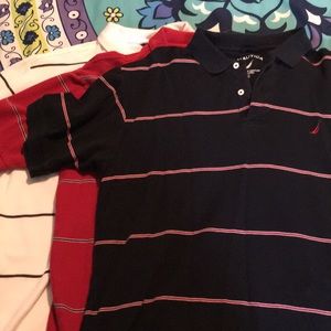 Lot of 3 Men’s Nautica Polos- Size XL